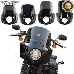 Harley Davison FXBB Softail Street Bob 로우 라이더 Dyna Super Glide FXD 용 로드 워리어 오토바이 페어