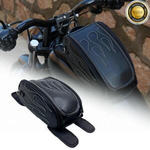 오토바이 탱크 가방 오일 연료 안장 혼다 야마하 스즈키 가와사키 할리 Sportster XL 883 XL1200