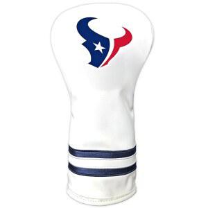 골프 NFL 휴스턴 텍산스 화이트 빈티지 헤드 헤드커버 클럽 피팅 드라이버 디자인 커버