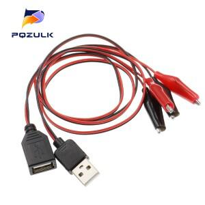 USB 악어 클립 와이어 남성/여성 테스터 감지기 DC 전압 측정기 전류계 용량 전력계 모니터
