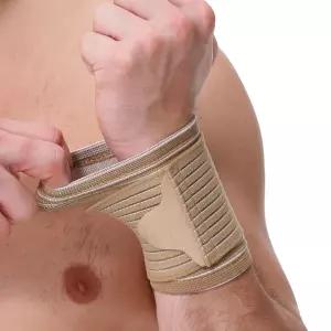 네오테크 케어 손목 밴드 - 조절 가능한 압박 스트랩 신축성 및 통기성 원단 테니스 스포츠 운동용 서포트