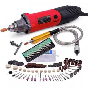미니 전기 그라인더 공예 브러시 1 드릴 단독 130W 다기능 스몰 조각기 블랙 사포 조각 나무 목공