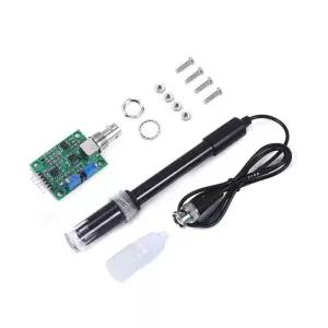 액체 PH 0-14 값 감지 레귤레이터 센서 모듈 모니터링 제어 미터 테스터 Arduino 용 BNC 전극 프로브
