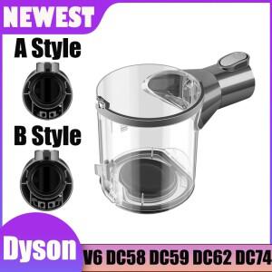 다이슨 호환 V6 DC58 DC62 DC74 진공 청소기 부품 교체용 먼지통 액세서리 A/B 스타일 인터페이스 먼지컵