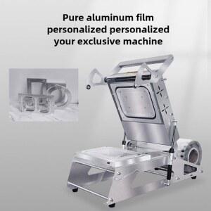 밀봉기 상업용 소형 플라스틱 상자 오리 포장 바삭한 냉장 육류 해산물 일회용 종이컵 코팅 DS 1H