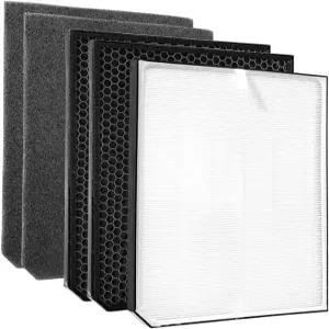 에어닥터 AD2000 정품 필터 교체 - 1년 콤보 팩 포함 울트라헤파 1개 및 카본/가스 트랩/VOC 프리필터 2개