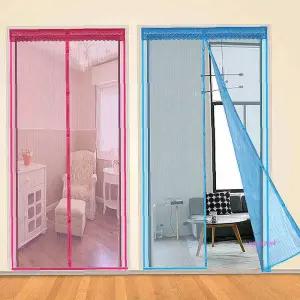 벨라홈 벌레퇴치 자석문발 여름필수품 모기장현관용 야광지퍼 모기차단 낚시터 아이방 캠핑용품efg807