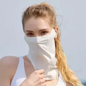 이지스 자외선차단 무봉제 마스크 (스포츠) 화이트