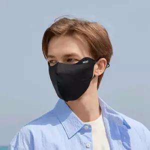 이지스 자외선차단 무봉제 마스크 (스타일) 블랙