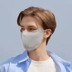 이지스 자외선차단 무봉제 마스크 (스타일) 라이트그레이