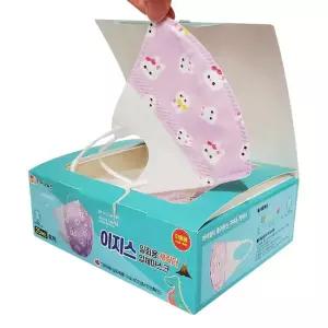 이지스 일회용 캐릭터 입체 마스크 25매 아동 토끼