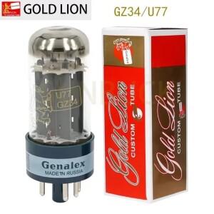 골드 라이온 Genalex GZ34 U77 진공관 정밀 매칭 밸브 교체 5AR4/274B/5U4G 앰프용 전자 튜브