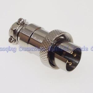 4핀 16mm 수컷 와이어 패널 커넥터 키트 GX16 플러그 항공, 컴퓨터 등용 스테이션조립형 원형