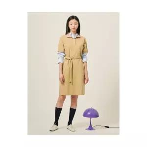 매장정품 빈폴 BEANPOLE LADIES [Essential] 피케 원피스 베이지 (BF5471E01A) BF5471E01A 666021