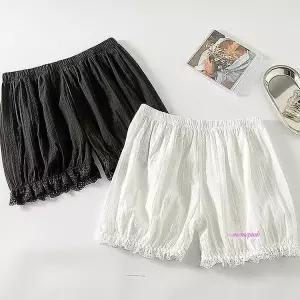 순면 3부 시원한 통풍 교복 속바지 여름 항아리 학생 청소년 주니어opq896