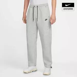 매장정품 NIKE 나이키 테크 남성 오픈 헴 플리스 팬츠 IM0698-063 1254324