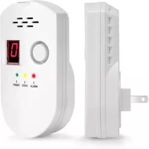 천연가스 감지기 가정용 및 RV용 플러그인 프로판 LNG LPG 메탄용 누출