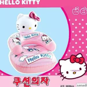 헬로키티튜브 어린이 물놀이 큐션 에어쿠션튜브 의자 보행기용품 키즈 아동abc822