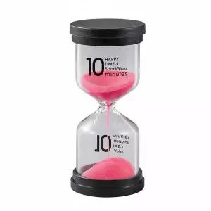 [알티피아]ToB 강화유리 10분 모래시계 G 찜질방타이머 사우나시간측정