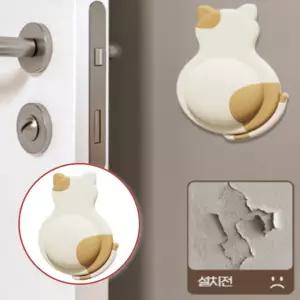 방문 소음방지 동물 도어 스티커 충격흡수 완충 패드