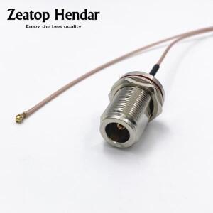 10개입 더 긴 N 암형 - U.FL 잭 안테나 RG178 RF 피그테일 케이블 1번째 커넥터 (와이파이 공유기용) 10CM