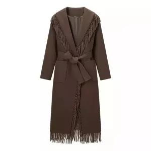 엘럽 여사친 모직 캐주얼 코트 원템1