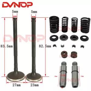 오토바이 엔진 밸브 흡기 배기 스템 가이드 혼다 CBF125 125 KVX CB125F XR125L GLR125 GLH125 CGR125 용