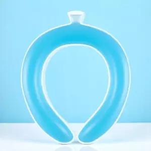 여름 쿨링 아이스 목걸이 아이스팩 쿨밴드 얼음목걸이 uMT7+5kTx