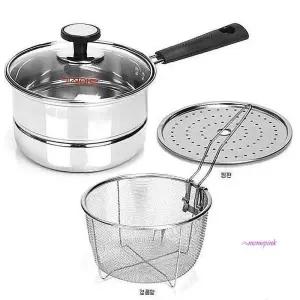 냄비 미니찜 조리용품 16cm 국수 주방용품zab502