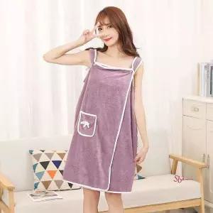 목욕 가운 수건 원피스형 샤워타올klm644