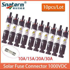하이 퀄리티 인라인 퓨즈 태양집열판집열판 커넥터, IP67 방수, 10A, 15A, 20A, 30A 수-암 사용, PV 패널,