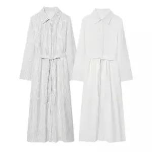 픽토 원피스 여친 봄 정장 터틀넥 벨트 긴팔 젠1