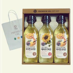 식품 식용유 식용물 5호 오일 튀김유 CJ 요리유 관공서 추석 학교 백설 선물세트 해바라기씨유