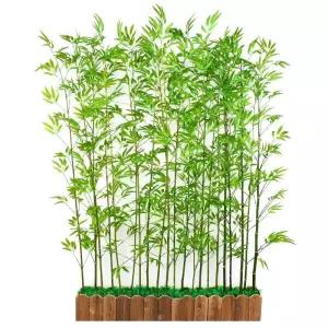 인조 대나무 파티션 인테리어 실내 가림막 카페 생화같은