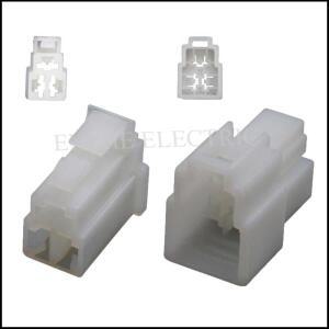 200 세트 자동 방수 케이블 커넥터, 3 핀 플러그, 암수 소켓, 단자 도장 포함, 6070-3481