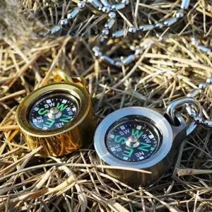 BS 맥아미(Mecarmy) 티타늄 나침반 목걸이CMP-T