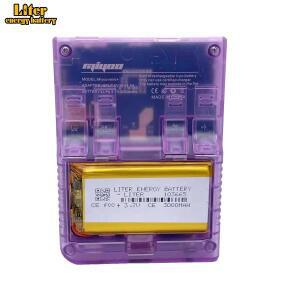 JST 1.25mm 플러그 103665 오픈 소스 콘솔 Miyoo Mini Plus 게임기 배터리 용 리튬 폴리머 3.7V 3000mAh