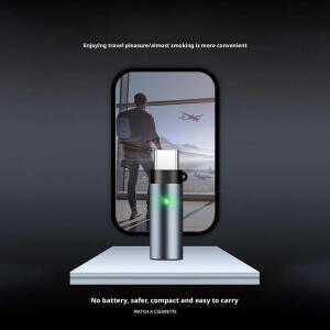 미니 라이터 TYPE-C 휴대용 저소비 방풍 에너지 절약 야외용 자동차 액세서리