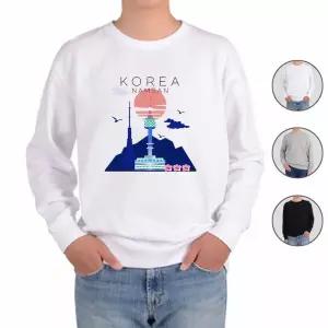 맨투맨 전색상 남산 국내여행 여름휴가 프린트셔츠 MnT6+9lik