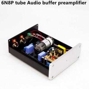주니어 매니아 오디오 버퍼 프리 앰프,  튜브 사운드, 6N8P 선택