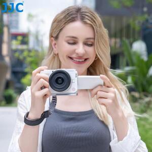 JJC R50 V 핸드그립 L자형 그립 (캐논 EOS R50V용) 퀵 릴리즈 플레이트 아르카 콜드 슈 마운트 1/4-20 나사