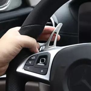 메르세데스 벤츠 E 클래스용 시프트 패들 자동차 스티어링 휠 시프터 확장 2062020 MB W23 E200 E300 E400