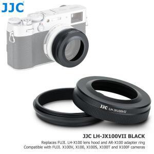 JJC 카메라 렌즈 후드 쉐이드 어댑터 링, 후지필름 LH-X100 AR-X100 교체, X100VI