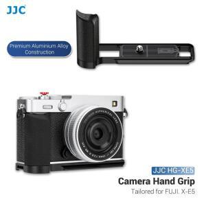 JJC X-E5 L자형 핸드 그립 셔터 버튼 포함 후지 필름 XE-5용 핸드그립 내장형 퀵 릴리즈 플레이트 아르카용