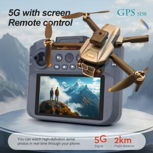 배터리  시 원클릭 복귀, 광학 흐름 장애물 회피 미니드론 드론 8k, 10000m 베타 FPV 4k 카메라 탑재