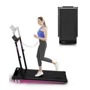 책상 밑 워킹 패드 트레드밀 사무실용 휴대용 미니 리모컨이 2 in 1 걷기 조깅 LED 디스플레이