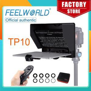 FEELWORLD 텔레프롬프터 TP10 for iPad 태블릿 DSLR 카메라 앰프 스마트폰 촬영 앱 iOS/Android와 호환 가