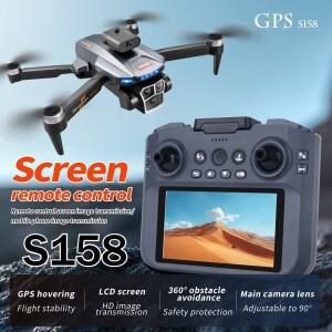 S158 드론 GPS 배터리  제어 불가 원클릭 복귀 듀얼 카메라 광학 흐름 사방 장애물 회피 dji 쿼드콥터