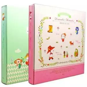 [문구/오피스] 엽서스티커첨부 앨범 미니수집여권 사진앨범