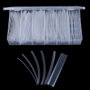 150개 투명 100mm 2:1 열수축 튜브 폴리올레핀 슬리빙